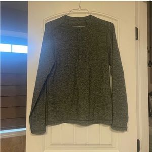 Mens lululemon surge long sleeve henley